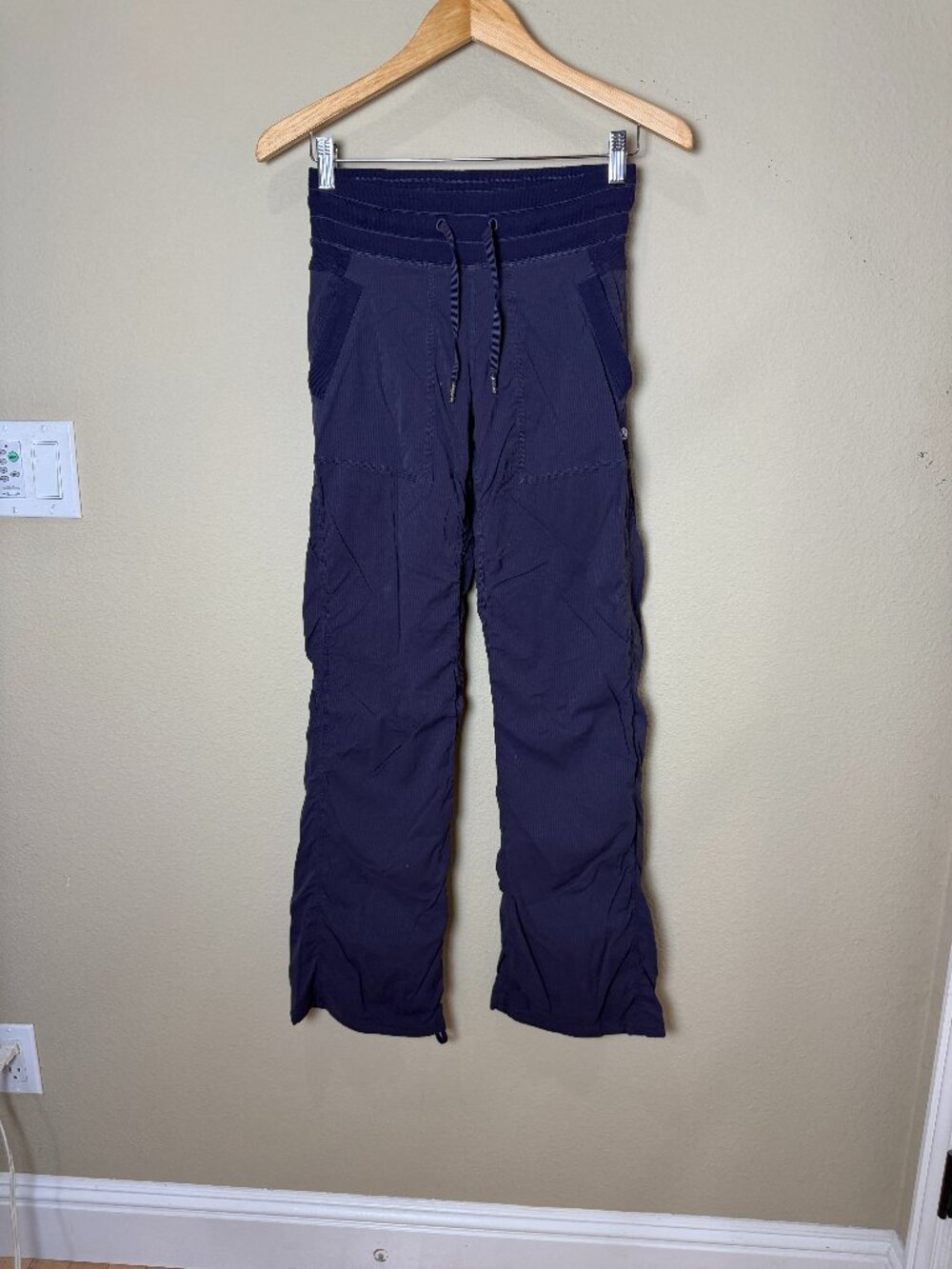 Navy Lululemon Lined Dance Studio Pants Trousers Joggers Size 2